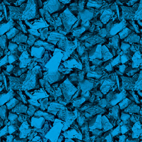 Rubber Mulch Caribbean Blue