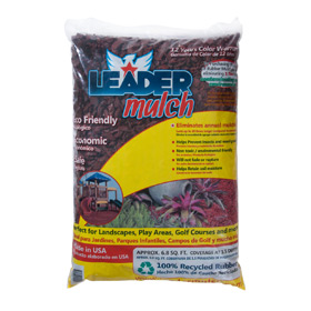 Leader Rubber Mulch Saddle Brown